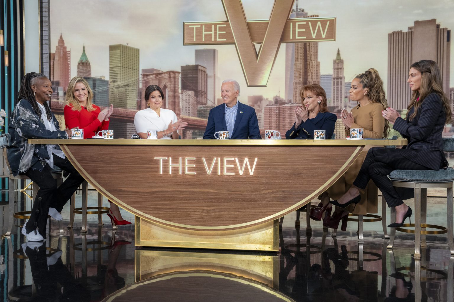 President Joe Biden participates in a live interview on “The View”, Wednesday, September 25, 2024, at ABC Studios in New York City. (Official White House Photo by Adam Schultz)